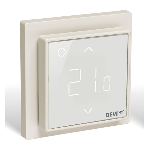 Терморегулятор DEVIreg Smart с Wi-Fi программируемый белый